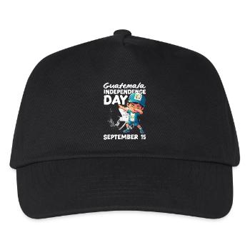 Guatemala Flag T-Shirt Pride & Home Chapín - Kids’ Baseball Cap - black - Front