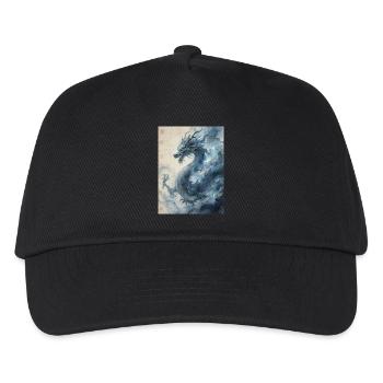 The Starry Night: Blue Dragon – Aether - Kids’ Baseball Cap - black - Front