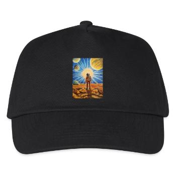 Astronaut on Mars - Kids’ Baseball Cap - black - Front