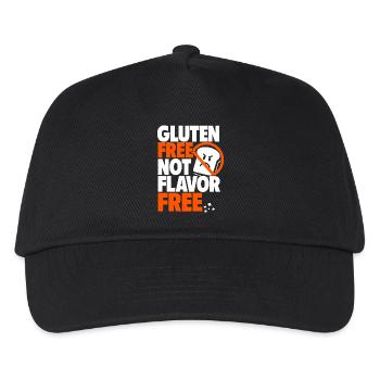 Sans gluten, pas sans arôme - Casquette de baseball Enfant - noir - Devant