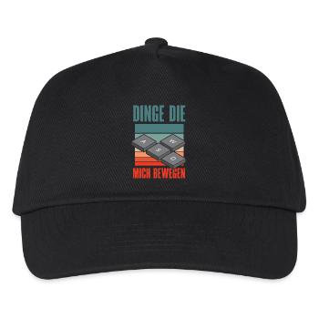Dinge Die Mich Bewegen Wasd Pc Gamer Lustig Nerd - Kinder Basecap - Schwarz - Vorne