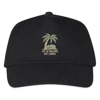 JOMO - Kinder Basecap - Schwarz - Vorne