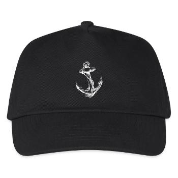 Anchor Lens Nautical Camera Tee - Kids’ Baseball Cap - black - Front