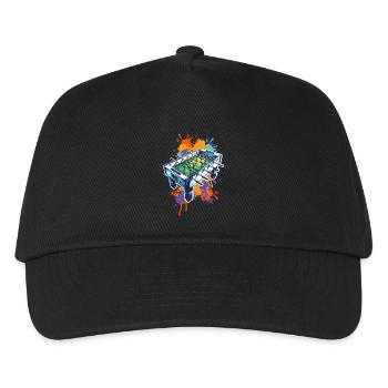 Baby-foot de table - Casquette de baseball Enfant - noir - Devant