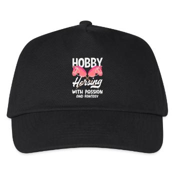 Hobby Horsing Passion Imagination - Casquette de baseball Enfant - noir - Devant