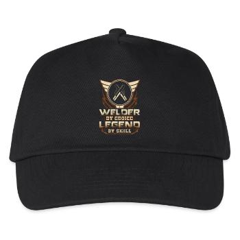 Légende de la soudure par choix Métier de soudeur drôle - Casquette de baseball Enfant - noir - Devant