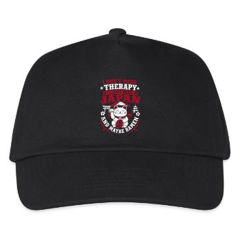 I Don't Need Therapy I Just Need Japan - Kinder Basecap - Schwarz - Vorne
