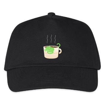 Couette Tasse CoffeeDragon - Casquette de baseball Enfant - noir - Devant