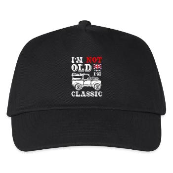 I_Am_Not_Old_I_Am_Classic - Casquette de baseball Enfant - noir - Devant