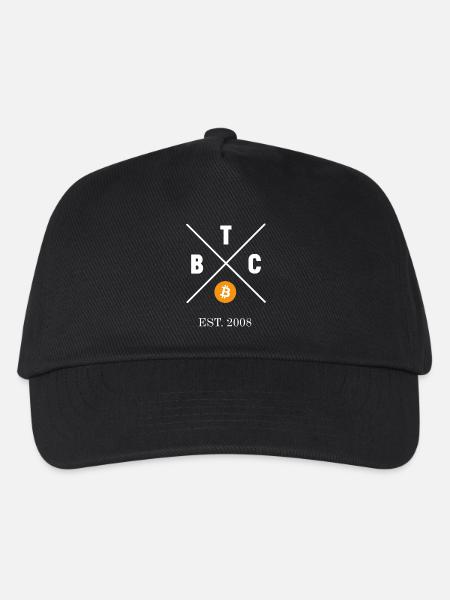 Bitcoin Freedom BTC Crypto Bitcoin Trader To Moon - Kinder Basecap - Schwarz