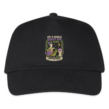 Noble knight in search of sleep - Kids’ Baseball Cap - black - Front