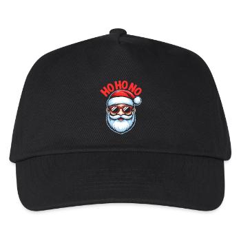 Ho Ho No Design - Kids’ Baseball Cap - black - Front