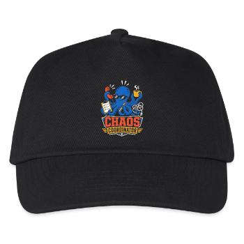 Chaos Coordinator Octopus - Kids’ Baseball Cap - black - Front