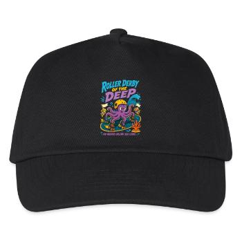 Roller Derby of the Deep Sea - Kids’ Baseball Cap - black - Front