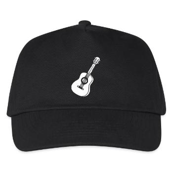 Guitar Music Gift Musician Guitarist - Kids’ Baseball Cap - black - Front
