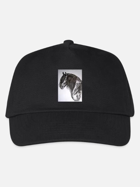 Friese Portrait - Kinder Basecap - Schwarz