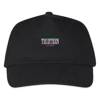Treize Est. 2025 Garçons Filles Officiel Adolescent - Casquette de baseball Enfant - noir - Devant