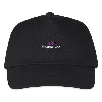 Wedding Team Heart - Kids’ Baseball Cap - black - Front