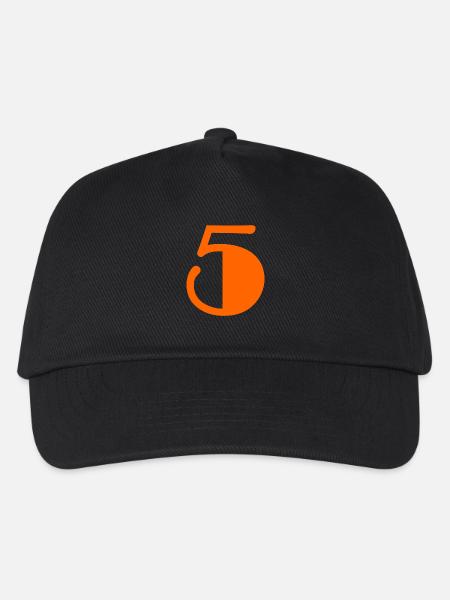 5. 5 YEARS. 5TH ANNIVERSARY. BIRTHDAY 5 YEARS - Kids’ Baseball Cap - black