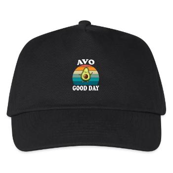 Avo Good Day Avocado - Kids’ Baseball Cap - black - Front
