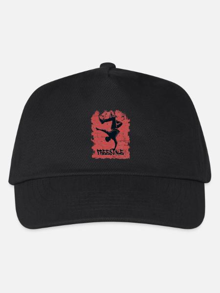 Freestyle - Kinder Basecap - Schwarz