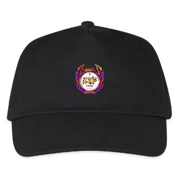 Prag Crew Bunt - Kinder Basecap - Schwarz - Vorne