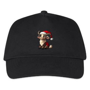 Capricorns Christmas / Santa Claus Capricorn - Kids’ Baseball Cap - black - Front