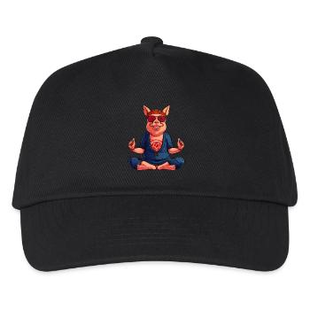 Yogi Schweinchen - Kinder Basecap - Schwarz - Vorne