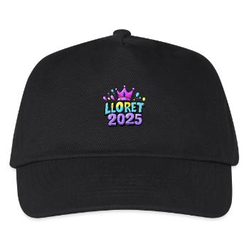 Lloret De Mar 2025 - Kinder Basecap - Schwarz - Vorne
