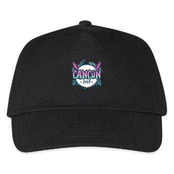 Cancun 2025 Vacation - Kids’ Baseball Cap - black - Front