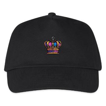 Crown - Kids’ Baseball Cap - black - Front