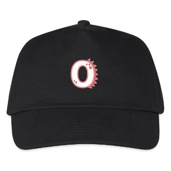 Zahl 0 - Kinder Basecap - Schwarz - Vorne