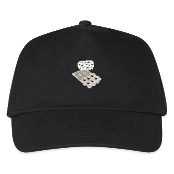 eggs - Kids’ Baseball Cap - black - Front