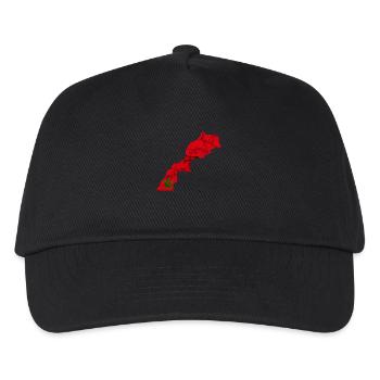MAROKKO - Kinder Basecap - Schwarz - Vorne