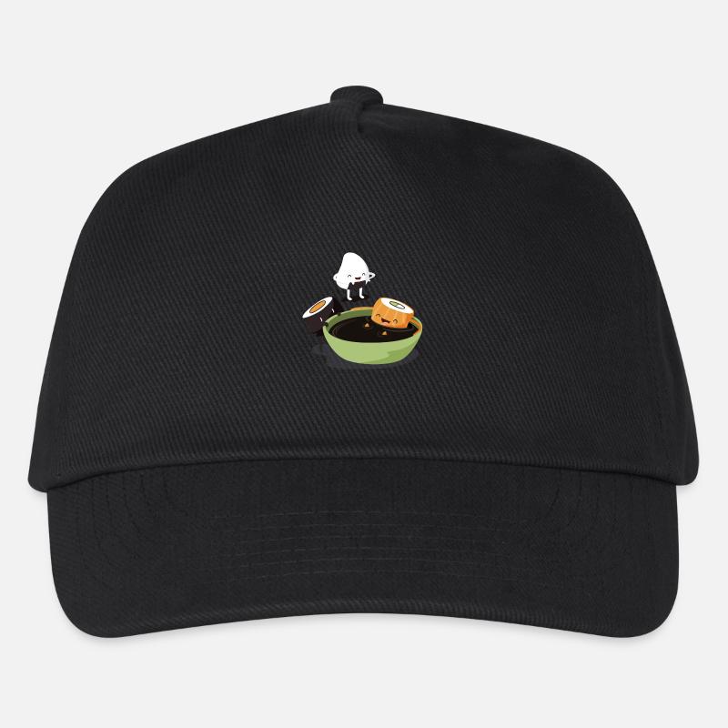 Sushi Bath - Kinder Basecap - Schwarz