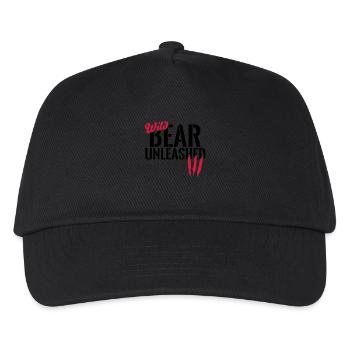 Wild bear unleashed - Kids’ Baseball Cap - black - Front