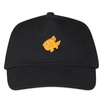 Fish - Kids’ Baseball Cap - black - Front