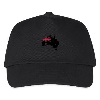 Australia - Kids’ Baseball Cap - black - Front