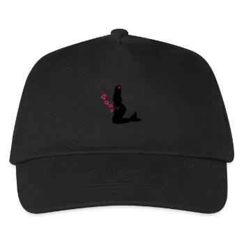 Mermaid - Kids’ Baseball Cap - black - Front