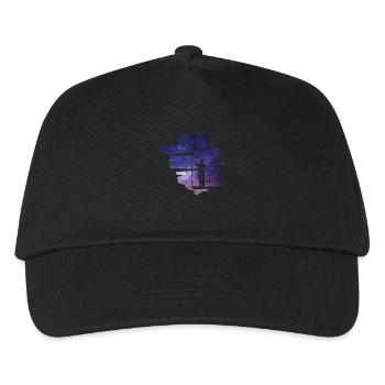 Galaxien Maler kreatives Geschenk - Kinder Basecap - Schwarz - Vorne