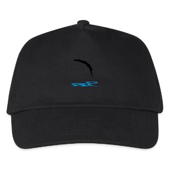 Schwimmer, Schwimmen - Kinder Basecap - Schwarz - Vorne