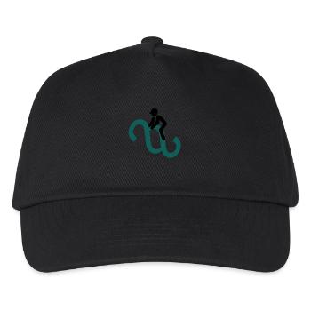 Paragraphenreiter Color - Kids’ Baseball Cap - black - Front