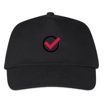 haken__f2 - Kids’ Baseball Cap - black - Front