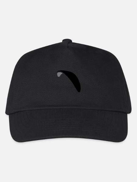Paraglider - Kinder Basecap - Schwarz