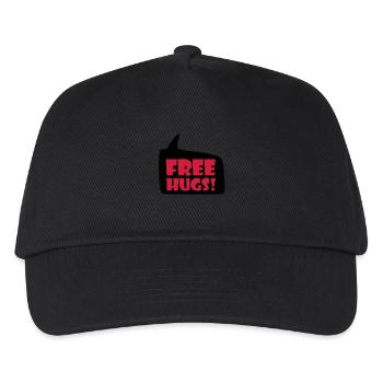free hugs - Kinder Basecap - Schwarz - Vorne