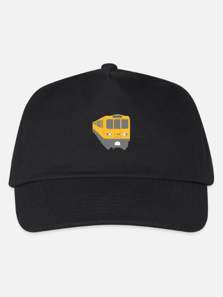 Berlin Train U1 - Kinder Basecap - Schwarz