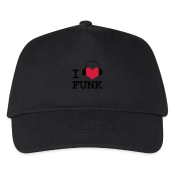 I Love Funk! - Kids’ Baseball Cap - black - Front