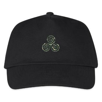 symbole celtique triskele e 226 - Casquette de baseball Enfant - noir - Devant