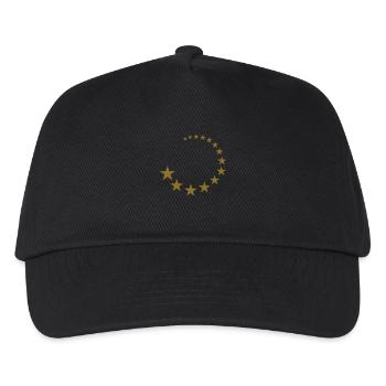 Stars - Kinder Basecap - Schwarz - Vorne