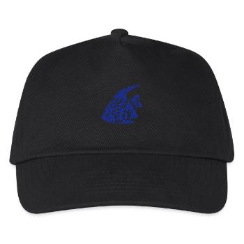 exotische Fische Fisch Stammes 82 - Kinder Basecap - Schwarz - Vorne